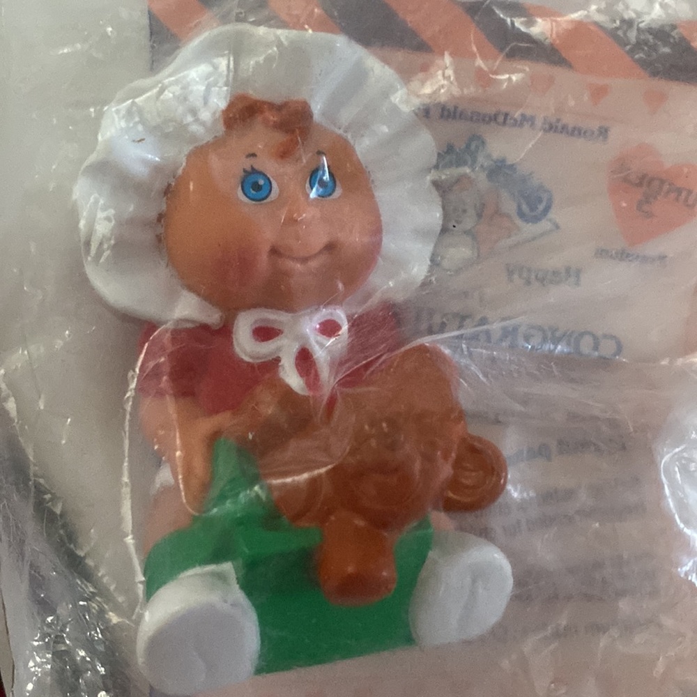 Vintage McDonald's Happy Meal Toy - 1994 Cabbage Patch Kids - Sarajane